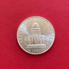 Très belle monnaie 100frs argent Panthéon 1983 TTB/SUP 