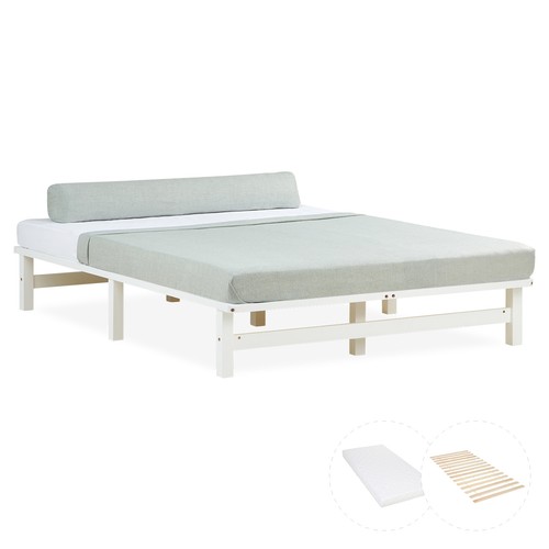 Cadre lit 140x200 bois - cadre, de
