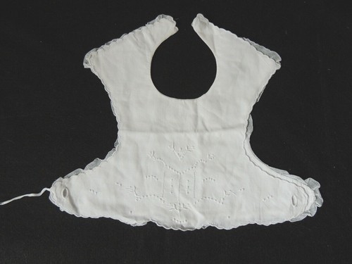 Ancien bavoir broderie - ancien,