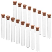 40 Pcs Eprouvette Verre Tube