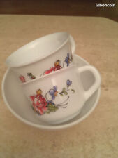 Arcopal 2 x tasse soucoupe  +