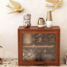 Vitrine de Bureau En Bois pour