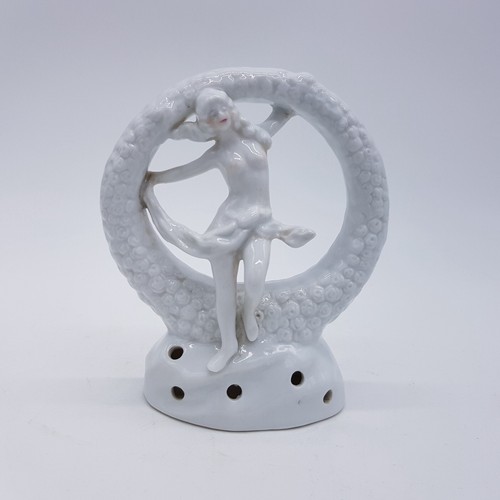 Danseuse art déco porcelaine