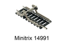 TRIX Rail droit avec butoir