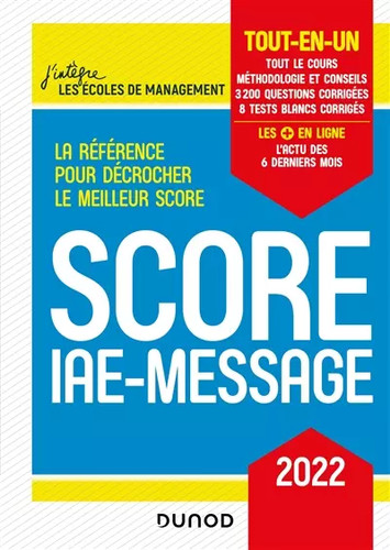Score iae message 2022 - score,