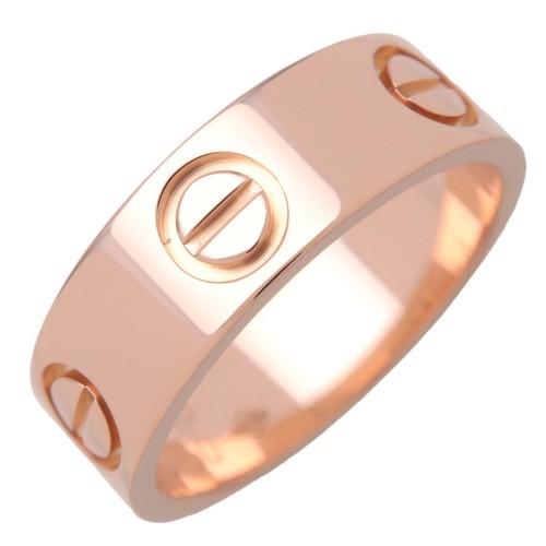 Bague cartier love rose - en, or