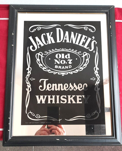 Cadre miroir whisky jack - miroir,