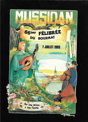 Mussidan 66e félibrée - fÉlibrÉe, du