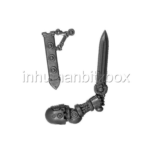 Sqtc02 bras droit - bras, epee
