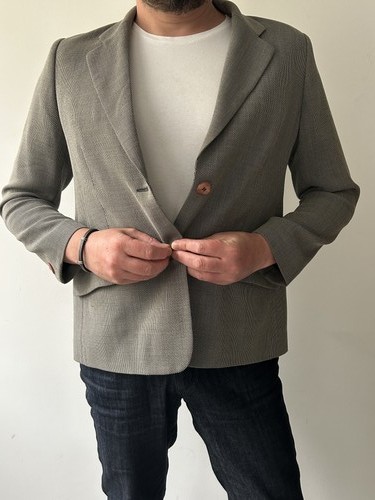 Blazer vintage y2k weill gris - vintage,