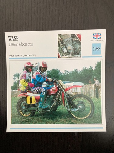 Carte fiche moto - carte,
