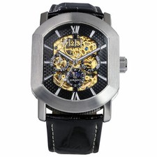 MONTRE LUKADO ROUBAIX SILVER Remontoir Mécanique pas de pile. Date 189,00€ NEUVE