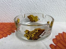 Ancien Cendrier Verre Pub Disco Mocca Milch Bar Deco