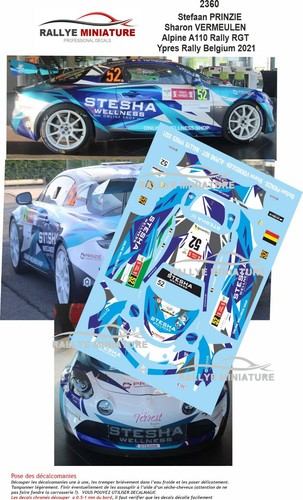 Decals ref 2360 alpine - decals,