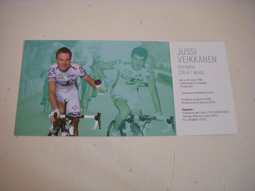 Cyclisme carte postale fdj - cyclisme, cp