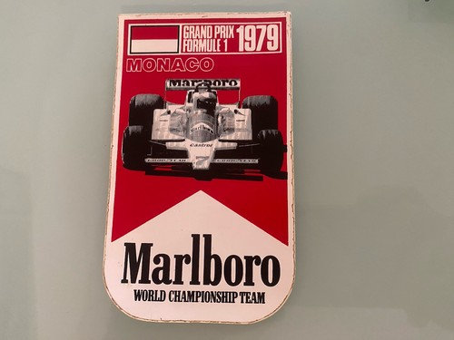 Ancien autocollant marlboro - autocollant,