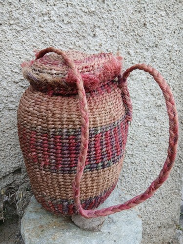 Rare sac besace vannerie - rare,