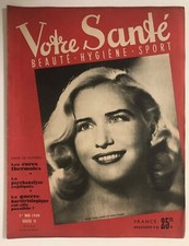 ► VOTRE SANTE n°40 - 1949 - GEORGIE VIENNET