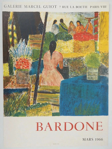 Affiche art guy bardone - guy,