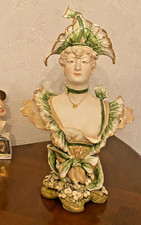 Magnifique Buste Ancien Jeune