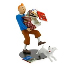 Moulinsart Tintin tenant les