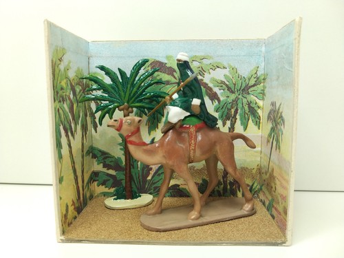 Diorama méhariste décor - diorama,