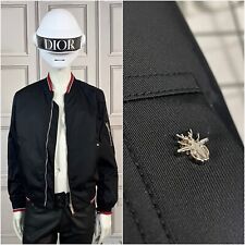 UltraRare & Great Dior Homme SS17 Metal Bee Nylon Bomber Jacket