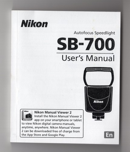 Nikon 700 speedlight - nikon,
