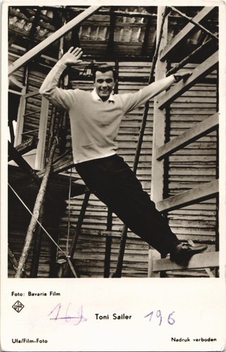 Cpa toni sailer film star - toni,