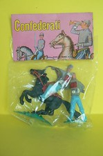 CONFEDERATI : BEL ENSEMBLE DE 2 SOLDATS SUDISTES DEMONTABLES