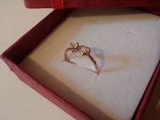 Jolie Bague en Alliage sertie de Zirconium Transparent au choix H-6