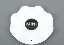 MINI R60 R61 Cache moyeu blanc