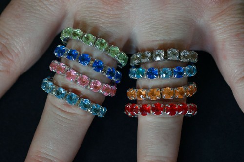 Bague fantaisie différents - bague, (différents