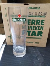 6 verres bière Heineken star 33cl no Grimbergen affligem
