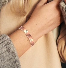 Bracelet magnétique cuivre avec 6 aimants  Anti-Douleurs Rhumatisme Arthrose