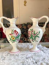 PAIRE D AIGUIERES SIGNEES LUNEVILLE "K G"