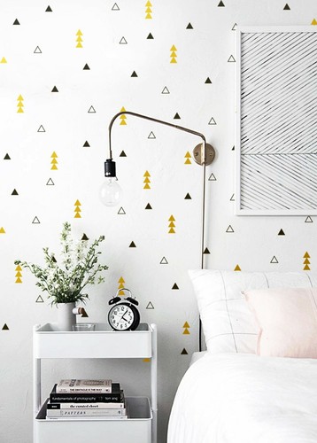 Triangle wall decals - triangle,