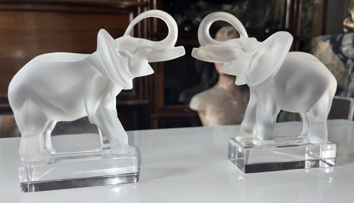 Lalique france pair - france, of