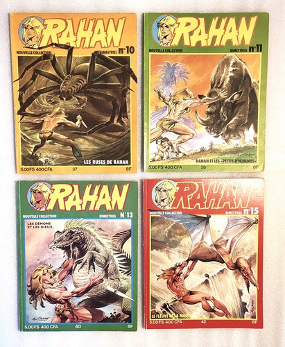 Lot rahan tomes 10 - rahan,