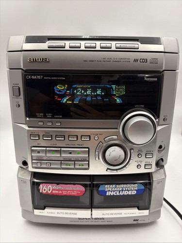 Aiwa na767 shelf stereo - aiwa,