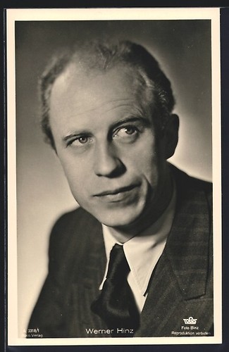 Acteur werner hinz - en, costume