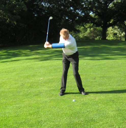 Golf trainer bending your - trainer,