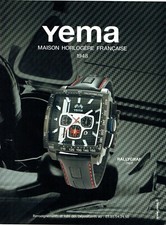 Publicité Advertising 109 2009  Yema  la montre Rallygraf 