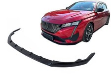 Becquet Aileron d'extension lèvre Pare-choc pour Peugeot 308 Mk3 2021+ Noir