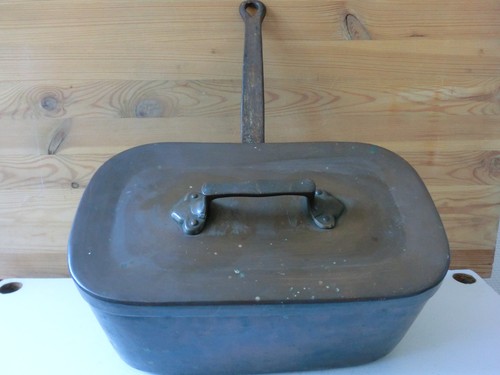 Ancienne daubiere cuivre a - ancienne,