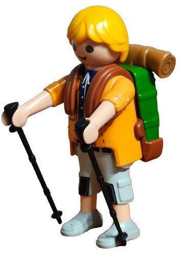 Playmobil figurine randonneur - playmobil,