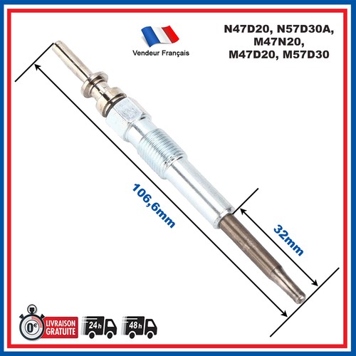 Bougie préchauffage pour - bougie, de