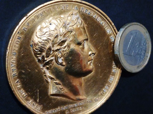 Rare bronze louis philippe - bronze:"louis,