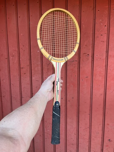Ancienne raquette tennis - raquette,