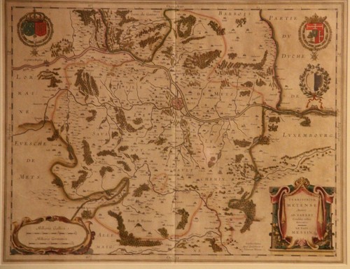 Blaeu carte ancienne en - ancienne,